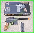 airsoft full metal halo ww2 german wwii c96 pistol gun