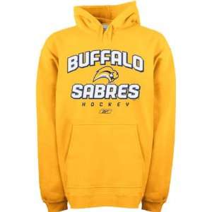  Buffalo Sabres  Gold  Prima Italic Hooded Sweatshirt 