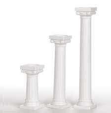 Wilton Pillars Columns,Grecian,Fillable,Globe,Crystal,Spiked, Bakers U 