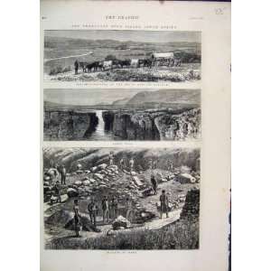   1875 Transvaal Gold Fields Africa Diggers Sabie Fall