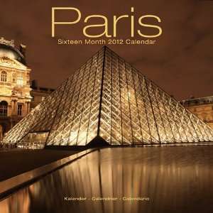 Paris 2012 Wall Calendar #30251 12 Avonside Publishing 9781849812337 