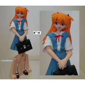   Figure EVA Mini Trading Asuka School Uniform Variant Toys & Games