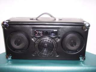 IPOD BOOMBOX,PIONEER AM/FM, CD, , USB W/ SUBWOOFER 12V BATTERY 