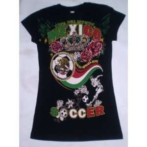 2010 SOUTH AFRICA WORLD CUP LADIES MEXICO SOCCER TSHIRT 