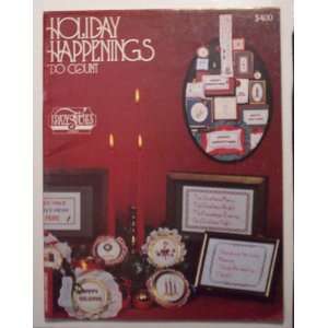  Holiday Happenings Do Count Stitching Craft Book Books