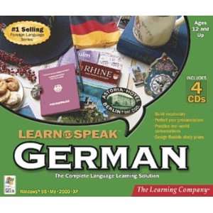  LEARN TO SPEAK GERMAN 8.1 (no restock) Electronics