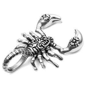   316L Stainless Steel The Scorpion King Pendant Necklace Jewelry