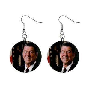  President Ronald Reagan earrings 