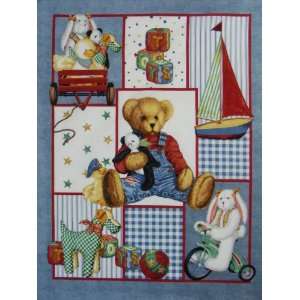  Blue Jean Teddy Picture Bp 38: Arts, Crafts & Sewing