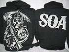 Sons of Anarchy Hoodie Sweatshirt SAMCRO TV Show New Lg 62