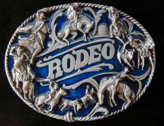 RODEO BELT BUCKLE FINE DETAIL CLASSIC WESTERN STYLE NEW  