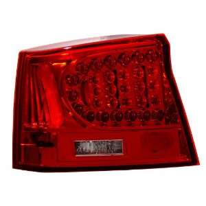  2006 2008 Dodge Charger Led Tail Lights Red/clear 