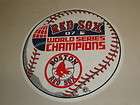 2007 Boston Red Sox World Series Champions Round Die Cut Pennant 