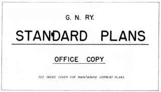 Great Northern Railway Standard Plans Diagrams   on CD  
