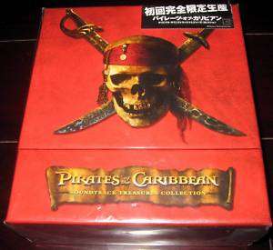 OST Pirates of the Caribbean Treasure Japan 4CD+DVD Box  