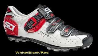 NEW 2012 SIDI EAGLE 5 PRO MENS MTB SHOES   White/Black/Red Size 40 48 