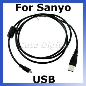 5m USB PC Data Cable/Cord For Sanyo Xacti VPC X1250 CAMERA  