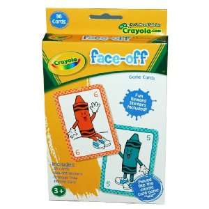  Crayola Face off Game Cards (Played Like the Classic Game 