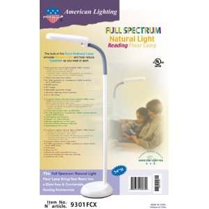   Lighting 9301FCX Full Spectrum Natural Light Reading Floor Lamp Home