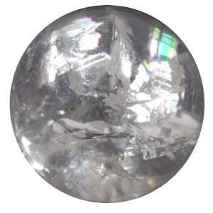 Quartz Ball 06 Very Clear Rainbow Crystal Master Meditation Sphere 