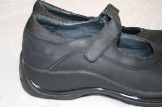 DANSKO WOMENS 38 8 CLASSIC BLACK LEATHER PROFESSIONAL MARY JANES SHOES 