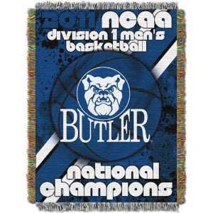 Butler Bulldogs 2011 NCAA Basketball National Champions 48x60 Woven 