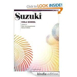Suzuki Viola School, Volume a: Piano Accompaniments: Shinichi Suzuki 