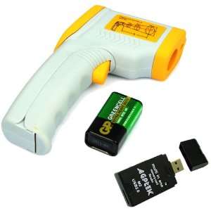  Non Contact IR Laser Infrared Digital Laser Thermometer w 