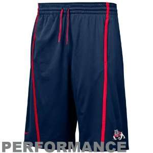 Nike Fresno State Bulldogs Navy Blue/Red Force Reversible Mesh Shorts 