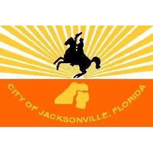  Jacksonville Nylon Flag 6 x 10 Patio, Lawn & Garden