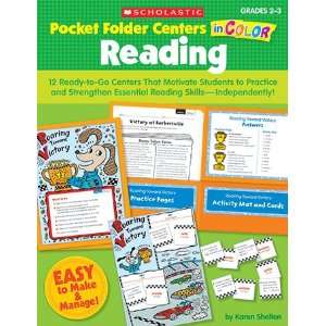   Pocket Folder Centers in Color   Reading Grades 2 3