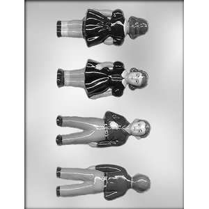    CK Products 3 D Boy and Girl Chocolate Mold