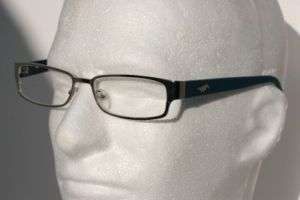 Blue Rectangle Clear Nerd Smart looking Glasses Gator  