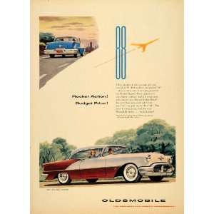 1956 Ad Oldsmobile 88 Holiday Coupe Starfire Styling GM 