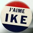 ike campaign pins  