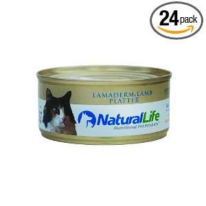Natural Life Pet Products Lamaderm Feline, 5.5 Ounce Cans (Pack of 24 