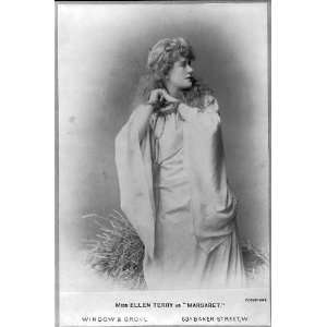  Dame Ellen Terry,1847 1928,English Stage Actress