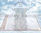 Personaliz​ed Family or Friend Memorial Im Free Poem