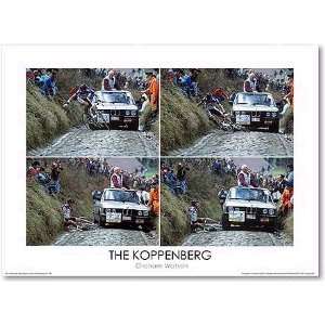 The Koppenberg 1987 Tour de Flanders Cycling Poster 