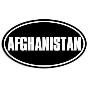  Oval Afghanistan Sticker 