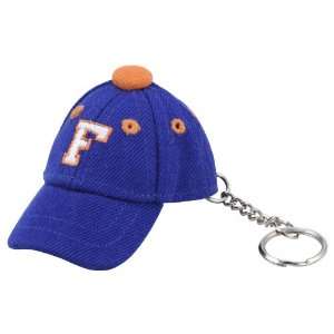  Florida Gators Royal Blue Baseball Cap Key Chain: Sports 