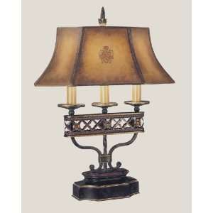 Fine Art Lamps 825710 2, Chateau Tall Chandelier Table Lamp, 2 Light 