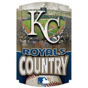  MLB Kansas City Royals Wall Sign   Royals Country: Sports 