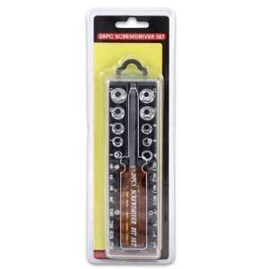 Screwdriver Set with Bits, 28 Piece Case Pack 36