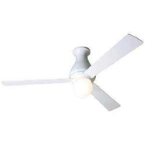   Fan Altus Light Gloss White Hugger Ceiling Fan: Home Improvement