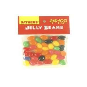  Sathers jelly beans candy   3 oz ea/bag, 12 bags Health 