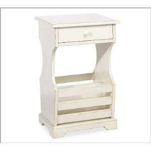    Pottery Barn Harlow Magazine Bedside Table: Kitchen & Dining