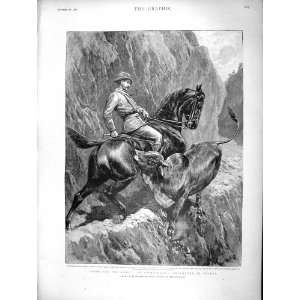  1896 Englishman Mountain Path Ceylon Horse Native Bull 