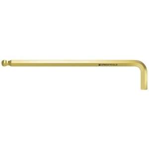 PB Swiss Tools 3mm 23.6K Gold Plated Ball Point Hex Key L wrench, long 