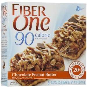   One 90 Cal Chocolate Peanut Butter Bar, 5 ct